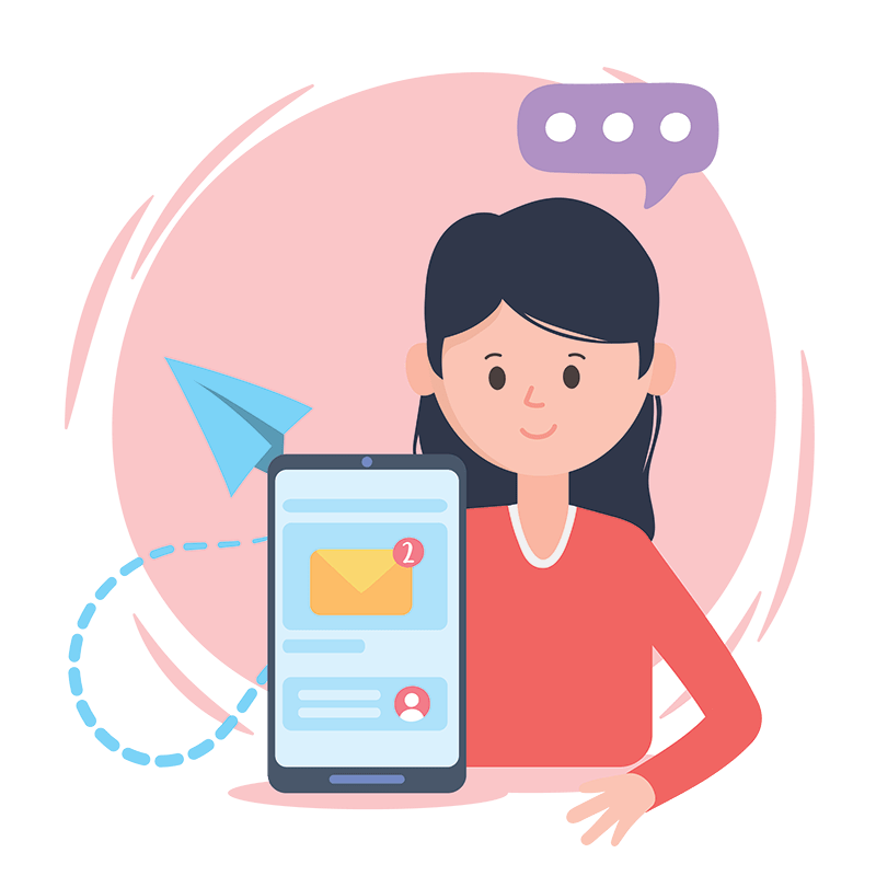 vecteur envoyer un e-mail